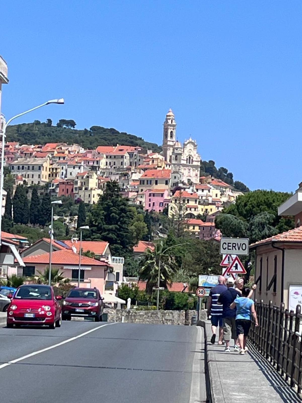 La Finestra Sul Borgo Panzió Cervo Kültér fotó
