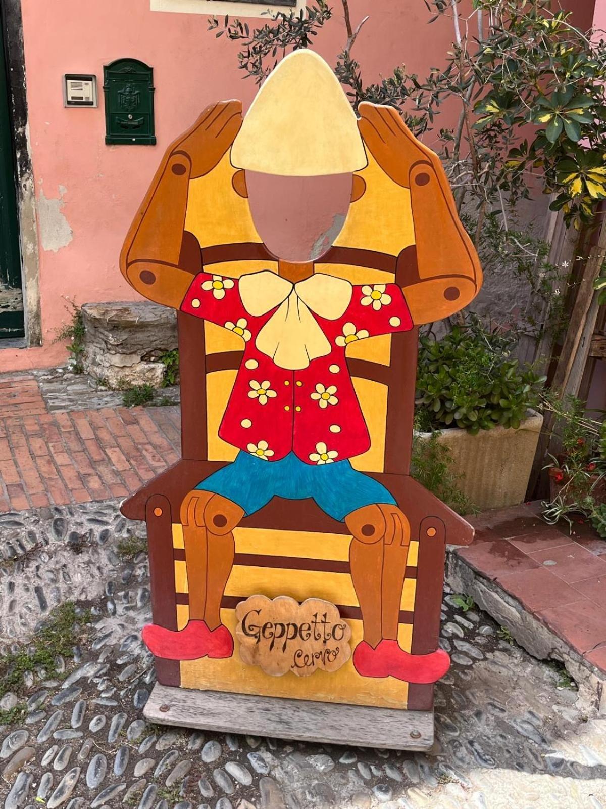 La Finestra Sul Borgo Panzió Cervo Kültér fotó