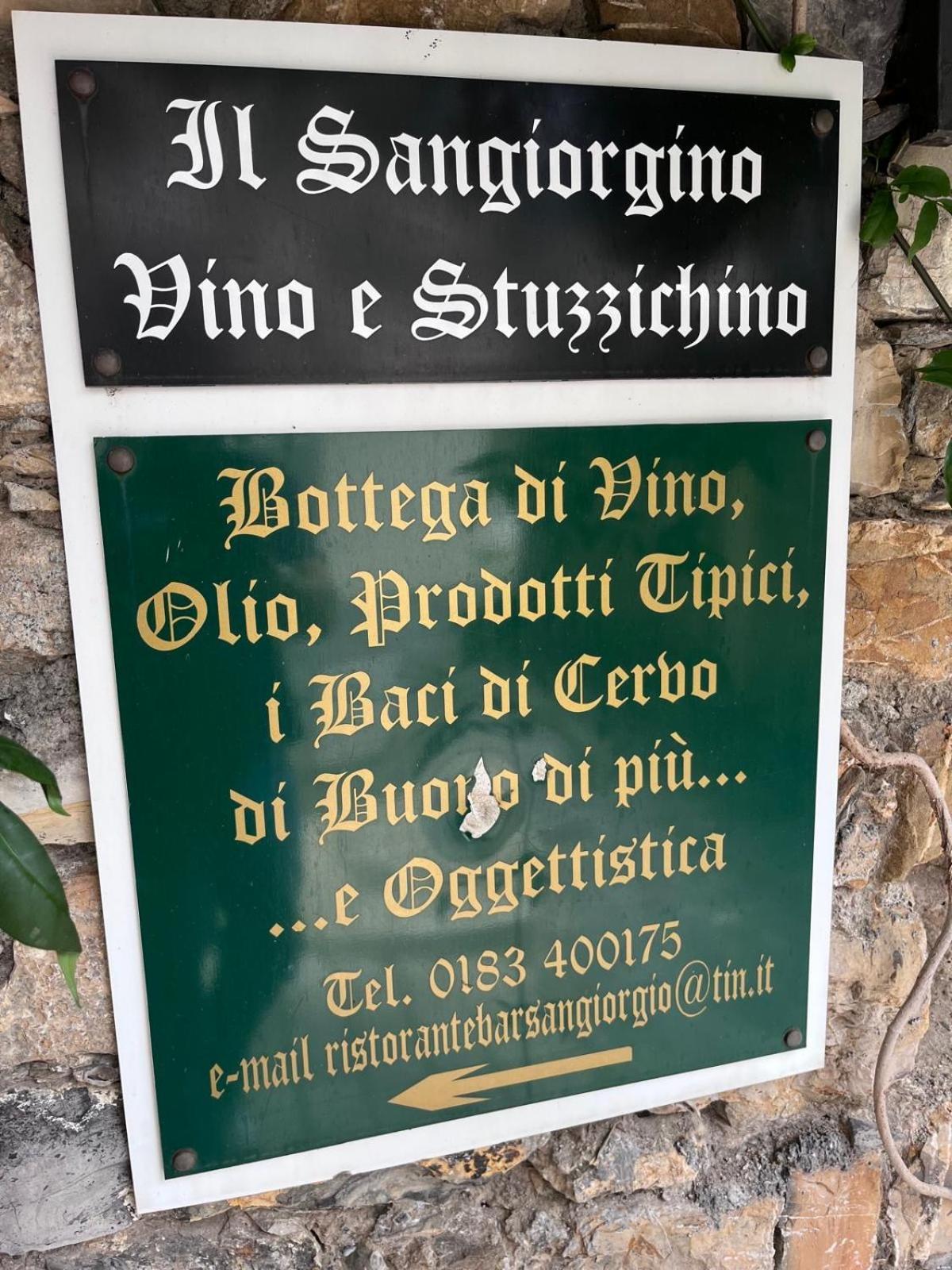 La Finestra Sul Borgo Panzió Cervo Kültér fotó